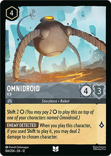 Omnidroid - V.9 184/204 Uncommon Wilds Unknown Lorcana Near Mint