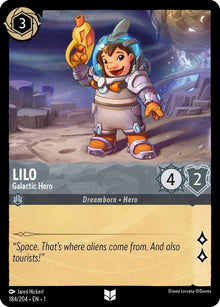 Lilo - Galactic Hero 184/204 Uncommon The First Chapter Lorcana Near Mint