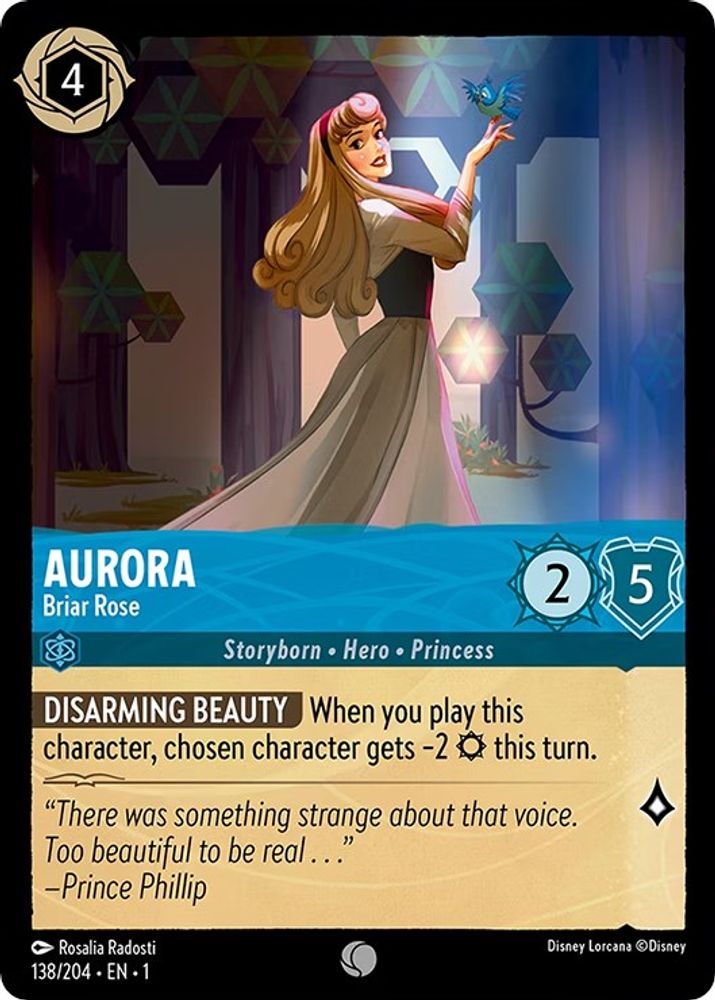 Aurora - Briar Rose 138/204 Common The First Chapter Lorcana Near Mint