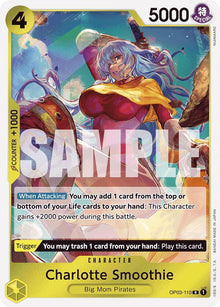 Charlotte Smoothie (Reprint) OP03-110 Premium Booster -The Best- One Piece Foil NM