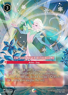 The Cold Never Bothered Me (Enchanted) 234/204 Winterspell Lorcana Holo NM