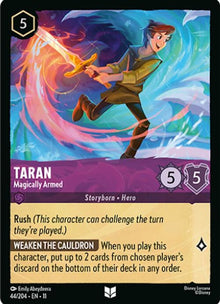 Taran - Magically Armed 44/204 Uncommon Winterspell Lorcana Near Mint
