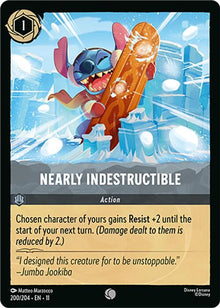 Nearly Indestructible 200/204 Common Winterspell Lorcana Near Mint