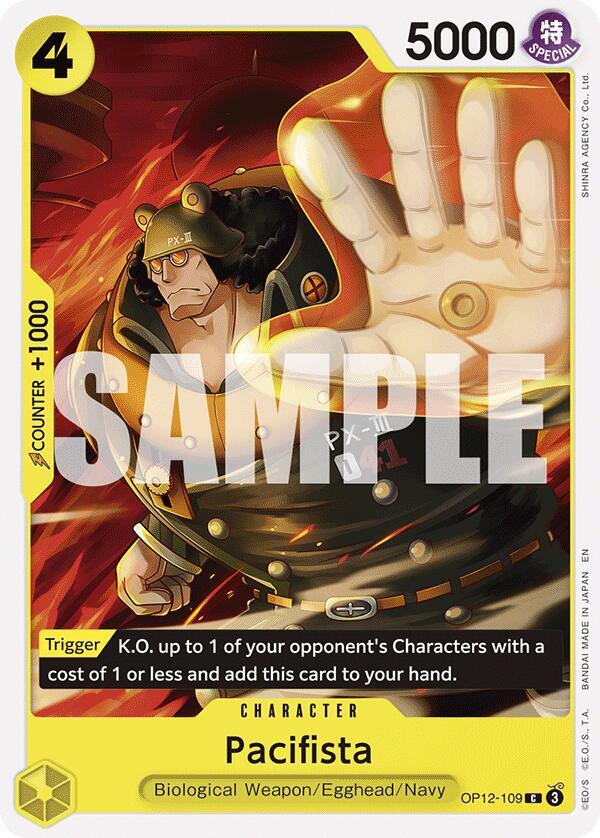 Pacifista OP12-109 Common Legacy of the Master One Piece Near Mint