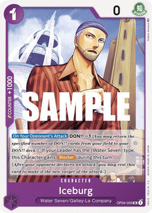 Iceburg OP04-059 Uncommon Kingdoms of Intrigue One Piece Near Mint