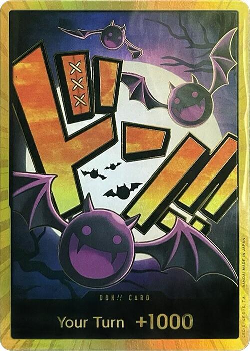 DON!! Card (Gecko Moria) (Gold) Premium Booster -The Best- One Piece Foil NM