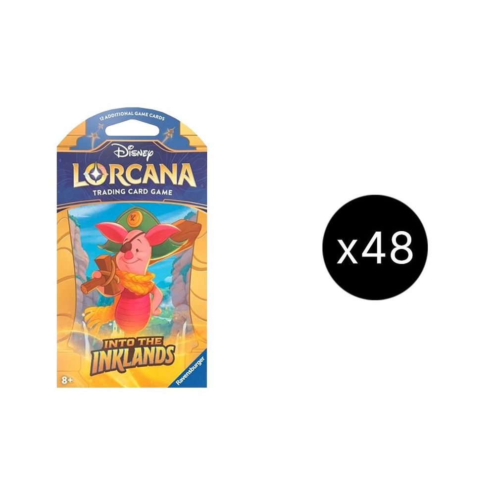 Disney Lorcana: Into the Inklands Sleeved Booster Pack Case 