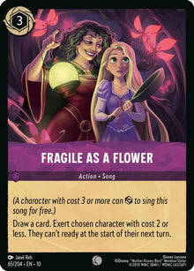 Fragile as a Flower 65/204 Common Whispers in the Well Lorcana Near Mint