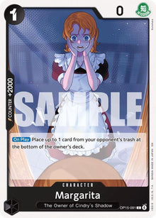 Margarita OP15-091 Common Adventure on Kami's Island One Piece Near Mint