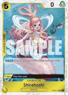 Shirahoshi (Jolly Roger Foil) OP03-116 Premium Booster -The Best- One Piece NM