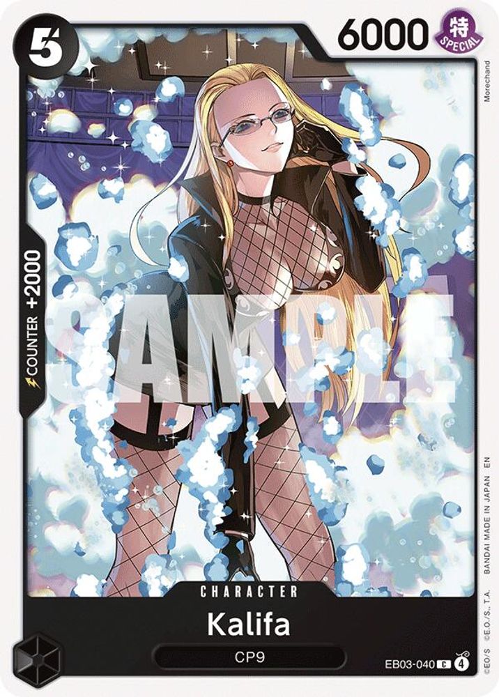 Kalifa EB03-040 Common Extra Booster: One Piece Heroines Edition One Piece NM