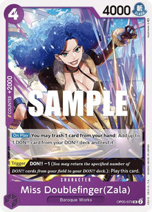 Miss Doublefinger(Zala) OP05-073 Uncommon Awakening of the New Era One Piece NM