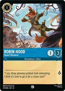 Robin Hood - Desert Wanderer 137/204 Common Wilds Unknown Lorcana Near Mint