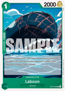 Laboon OP15-035 Uncommon Adventure on Kami's Island One Piece Near Mint