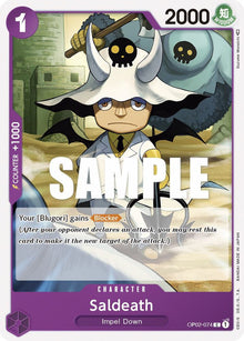 Saldeath OP02-074 Common Paramount War One Piece Near Mint