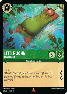 Little John - Loyal Friend 84/204 Rare Rise of the Floodborn Lorcana Near Mint