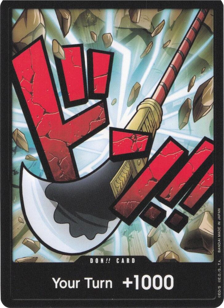 DON!! Card (Whitebeard) DON!! Premium Booster -The Best- One Piece Near Mint