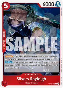 Silvers Rayleigh (Reprint) OP09-005 Premium Booster -The Best- Vol. 2 One Piece Foil NM