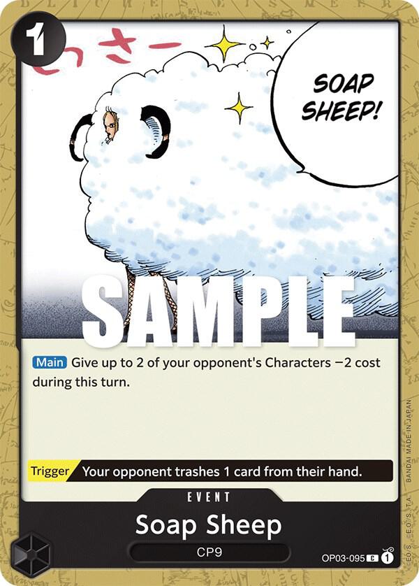 Soap Sheep OP03-095 Common Pillars of Strength One Piece Near Mint