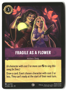 Fragile as a Flower 65/204 Common Whispers in the Well Lorcana Lightly Played