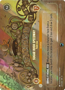 Sugar Rush Speedway - Finish Line (Enchanted) 207/204 Azurite Sea Lorcana Holo