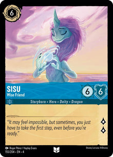 Sisu - Wise Friend 155/204 Uncommon Ursula's Return Lorcana Near Mint