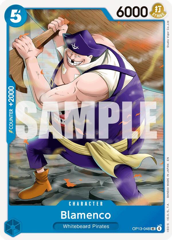 Blamenco OP13-048 Uncommon Carrying On His Will One Piece Near Mint