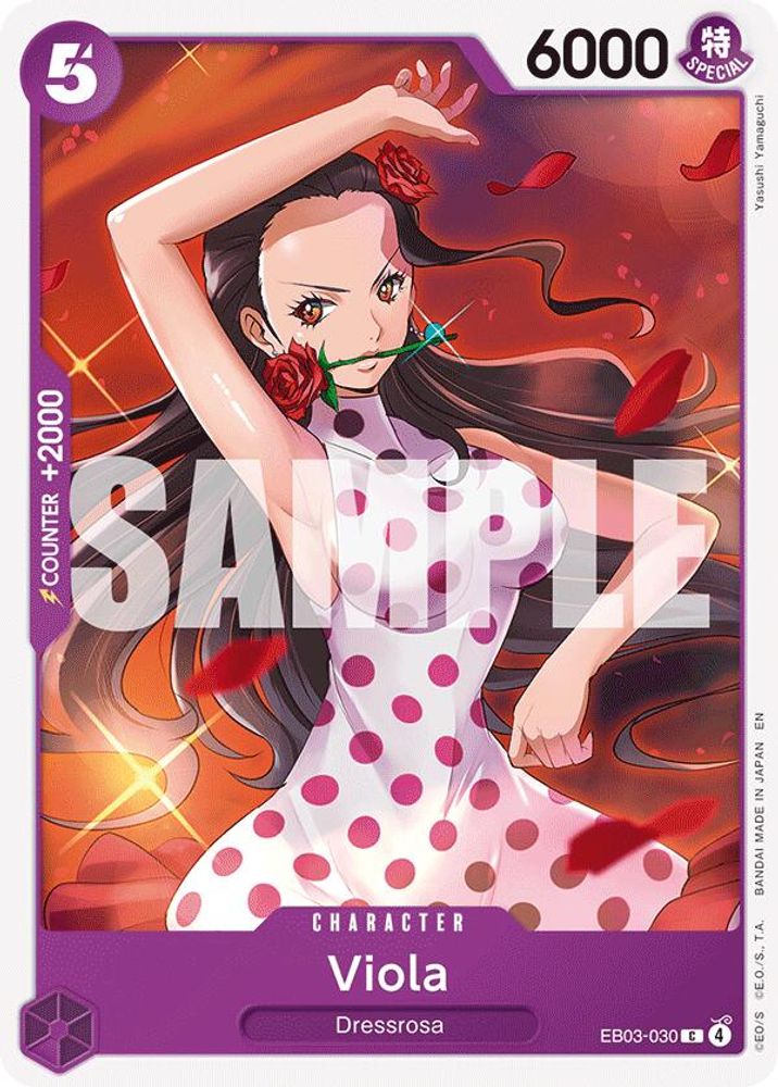Viola EB03-030 Common Extra Booster: One Piece Heroines Edition One Piece NM