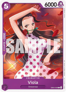 Viola EB03-030 Common Extra Booster: One Piece Heroines Edition One Piece NM