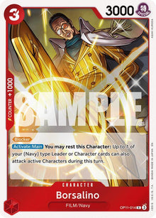 Borsalino OP11-014 Rare A Fist of Divine Speed One Piece Foil Near Mint