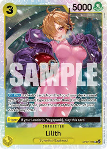 Lilith OP07-111 Super Rare 500 Years in the Future One Piece Foil Near Mint