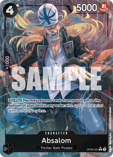 Absalom (Alternate Art) OP06-081 Rare Wings of the Captain One Piece Foil NM