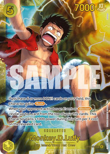 Monkey.D.Luffy OP15-119 Secret Rare Adventure on Kami's Island One Piece Foil NM