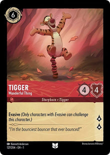 Tigger - Wonderful Thing 127/204 Uncommon The First Chapter Lorcana Near Mint