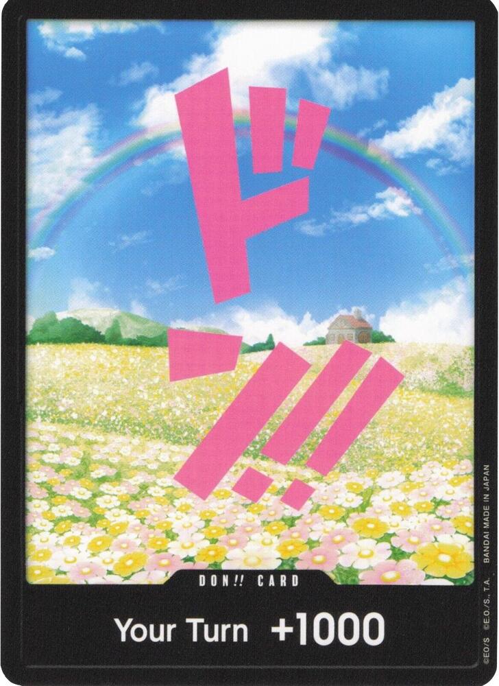 DON!! Card (Rebecca) DON!! Premium Booster -The Best- One Piece Near Mint
