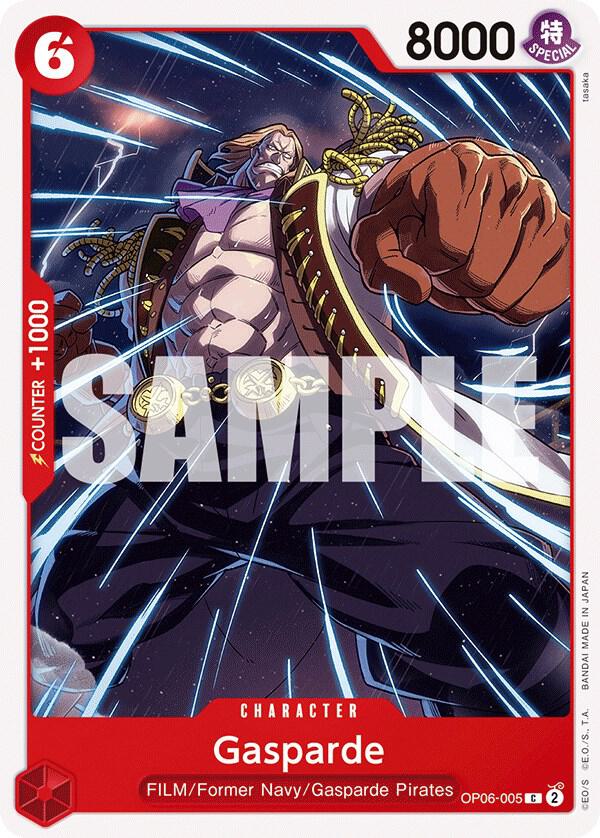 Gasparde OP06-005 Common Wings of the Captain One Piece Near Mint