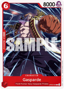 Gasparde OP06-005 Common Wings of the Captain One Piece Near Mint