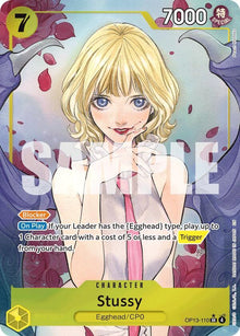 Stussy (Alternate Art) OP13-110 Carrying On His Will One Piece Foil NM