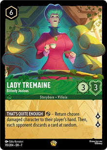 Lady Tremaine - Bitterly Jealous 115/204 Legendary Archazia's Island Lorcana NM