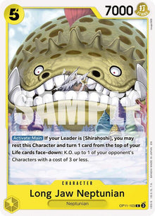 Long-Jaw Neptunian OP11-103 Common A Fist of Divine Speed One Piece Near Mint