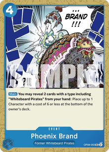 Phoenix Brand OP08-055 Uncommon Two Legends One Piece Near Mint