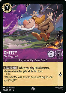 Sneezy - Startlingly Loud 42/204 Common Wilds Unknown Lorcana Near Mint