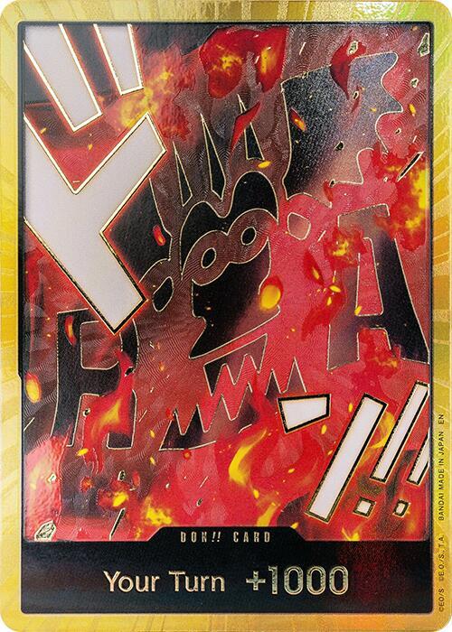 DON!! Card (Dragon) (Gold) Premium Booster -The Best- Vol. 2 One Piece Foil NM