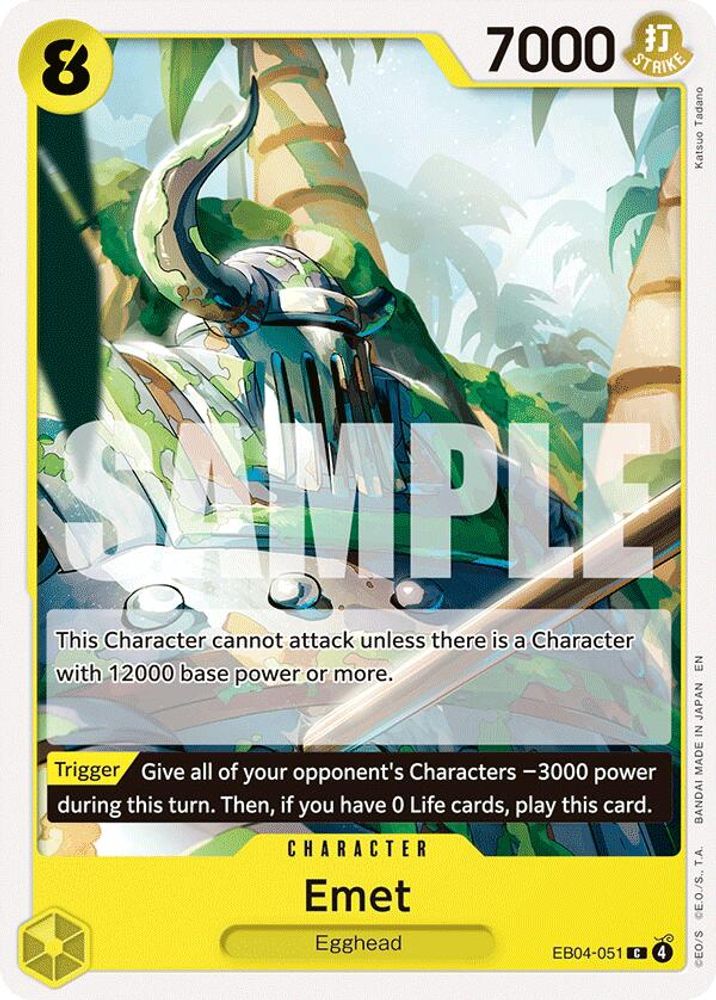 Emet EB04-051 Common Adventure on Kami's Island One Piece Near Mint