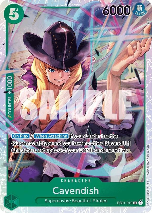 Cavendish EB01-012 Extra Booster: Memorial Collection One Piece Foil NM