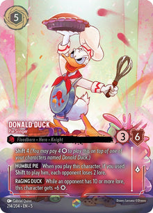 Donald Duck - Pie Slinger (Enchanted) 214/204 Shimmering Skies Lorcana Holo NM