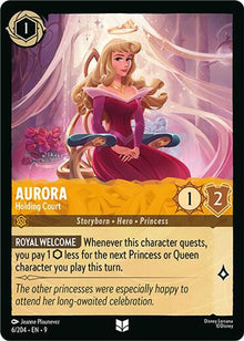 Aurora - Holding Court 6/204 Uncommon Fabled Lorcana Near Mint