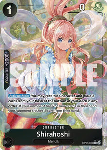 Shirahoshi (Alternate Art) OP05-082 Premium Booster -The Best- One Piece Foil NM