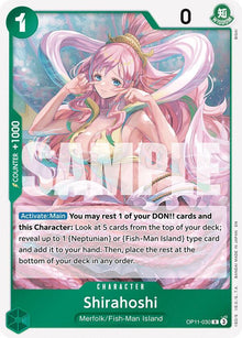 Shirahoshi (030) OP11-030 Rare A Fist of Divine Speed One Piece Foil Near Mint