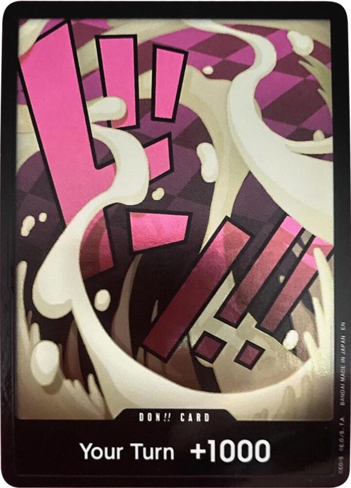 DON!! Card (Katakuri) (Double Pack Set Vol. 7) A Fist of Divine Speed One Piece Foil NM